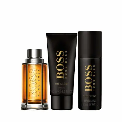 Men's Perfume Set Hugo Boss Boss The Scent For Him 3 Pieces