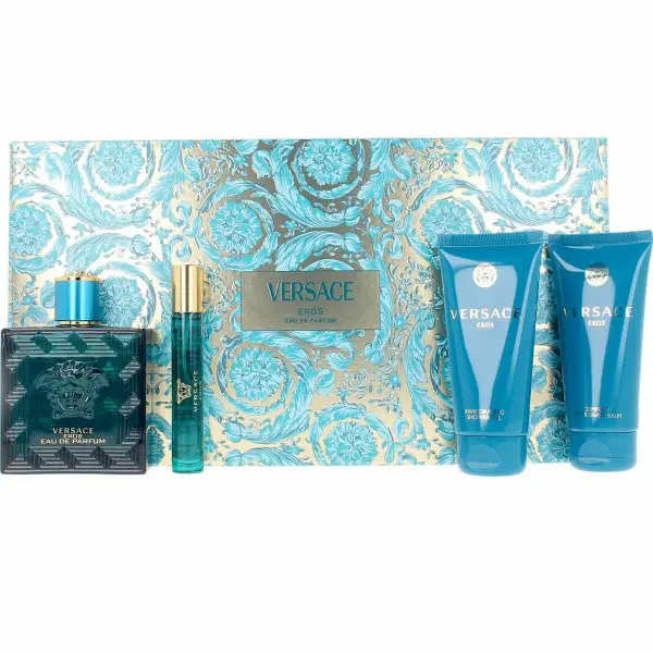 Set de Perfume Hombre Versace EROS 4 Piezas