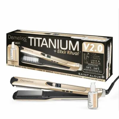 Plancha de Pelo Saint-Algue TITANIUM V2 ELIXIR RITUAL DEMELISS