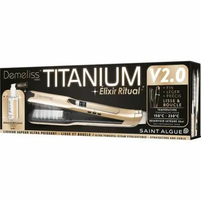 Hair Straightener Saint-Algue TITANIUM V2 ELIXIR RITUAL DEMELISS