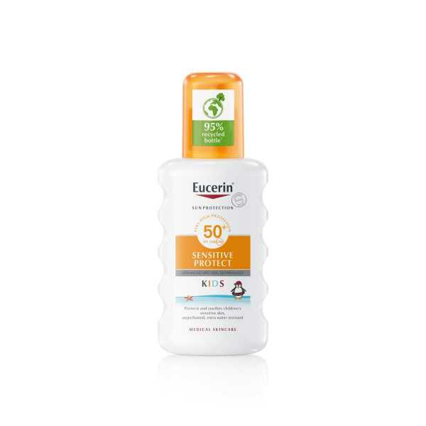 Protector Solar Corporal en Spray Eucerin SENSITIVE PROTECT KIDS Spf 50+ 200 ml