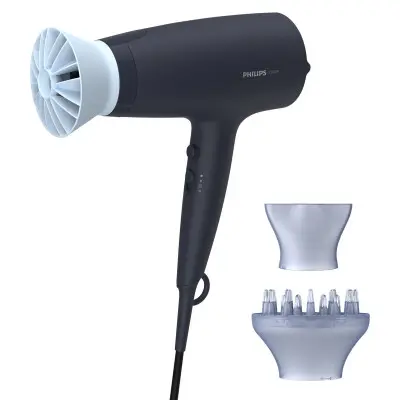 Hairdryer Philips 3000 BHD360/20 Secador Navy Blue deep blue 2100 W