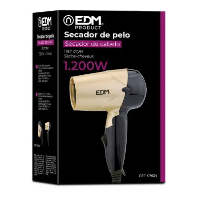 Secador de Pelo EDM 07634 07634 1200 W Multicolor