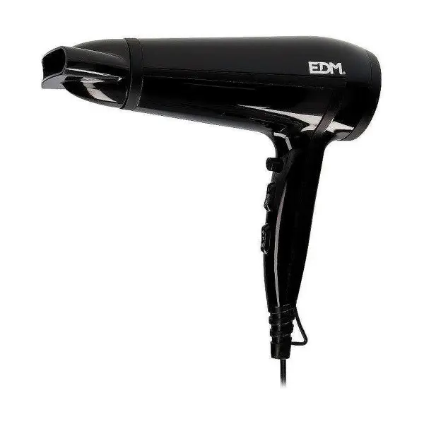 Secador de Pelo EDM 07628 Negro 2000 W