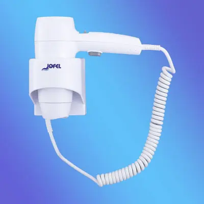 Secador de Pelo Jofel Blanco 1200 W Soporte de Pared