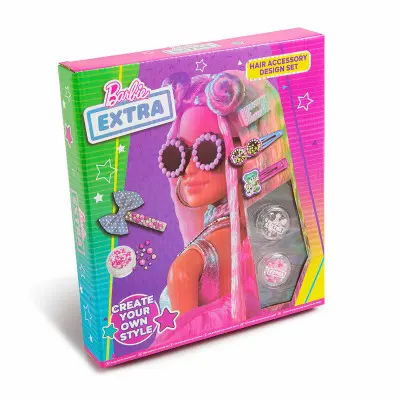 Accesorios para el Pelo Barbie Infantil 18 Piezas