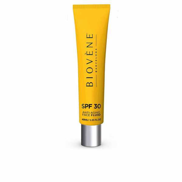 Protector Solar Fluido Biovène HYALURONIC ANTI-AGING Spf 30 40 ml Antiedad