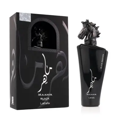 Perfume Unisex Lattafa EDP Maahir Black Edition 100 ml