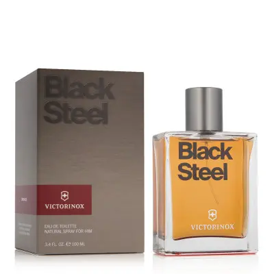 Perfume Hombre Victorinox EDT Black Steel 100 ml