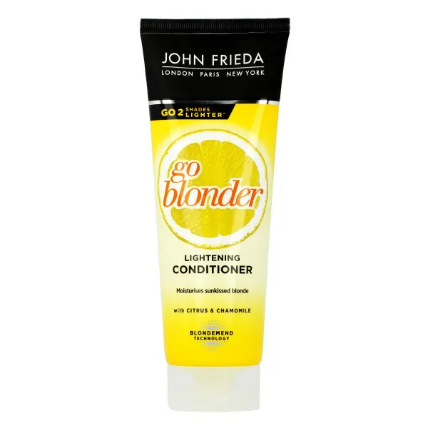 Acondicionador para Cabellos Rubios o Canosos John Frieda Go Blonder 250 ml