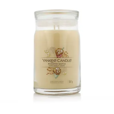 Vela Perfumada Yankee Candle Signature Large Jar Banoffee Waffle 567 g