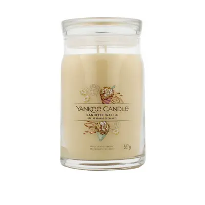 Vela Perfumada Yankee Candle Signature Large Jar Banoffee Waffle 567 g