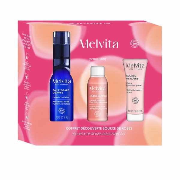 Unisex Cosmetic Set Melvita EAU DE FLEURS 3 Pieces