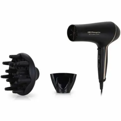 Secador de Pelo Orbegozo SE-2065 2000 W Negro