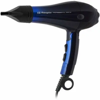 Secador de Pelo Orbegozo SE2085 2200 W Negro Negro/Azul