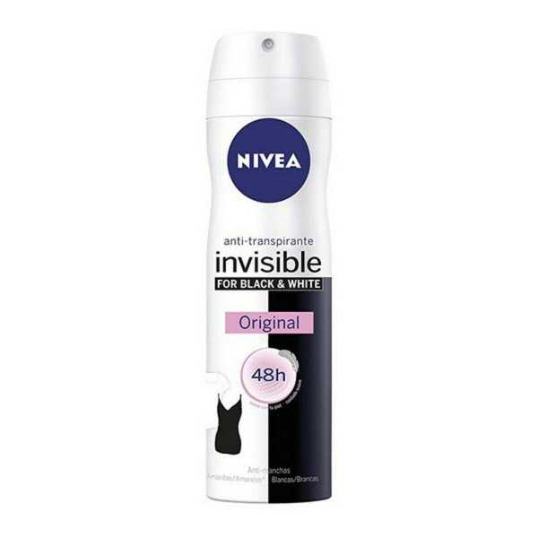 Desodorante en Spray Black & White Invisible Nivea (200 ml)