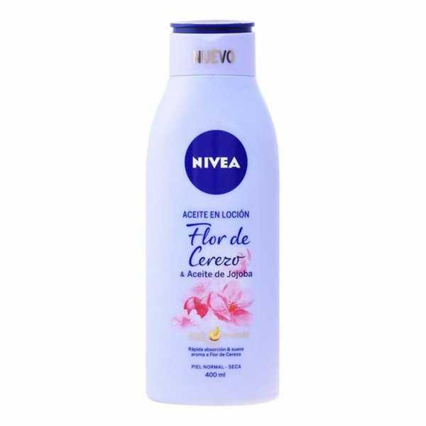 Aceite en Loción Flor de Cerezo y Aceite de Jojoba Nivea Aceite En Locion (400 ml) 400 ml