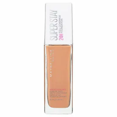 Liquid Make Up Base Superstay Maybelline Full Coverage 58-true caramel