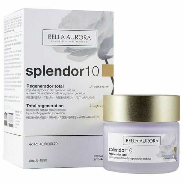 Crema de Noche Splendor 10 Bella Aurora Splendor (50 ml) 50 ml