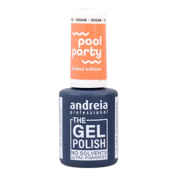 Pintaúñas Semipermanente Andreia Polish Pool Party N.1 Naranja 10,5 ml