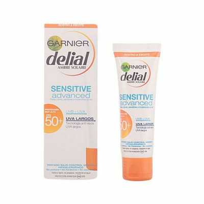 Protector Solar Facial Sensitive Delial SPF 50+ (50 ml) (Unisex) (50 m