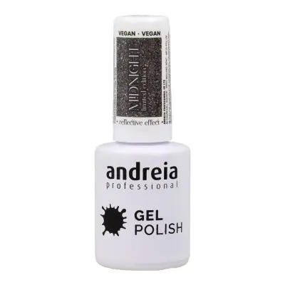 Nail Polish Semi-permanent Andreia Polish Reflective Colors Md5 Silver