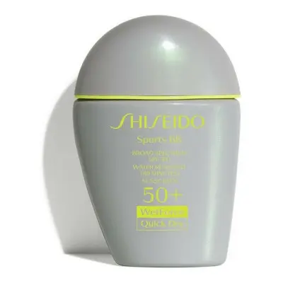 Hydrating Cream with Colour Shiseido WetForce Quick Dry Sports Medium