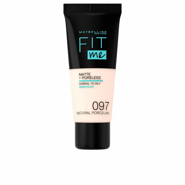 Base de Maquillaje Fluida Maybelline Fit Me! Nº 97 Natural porcelain 30 ml