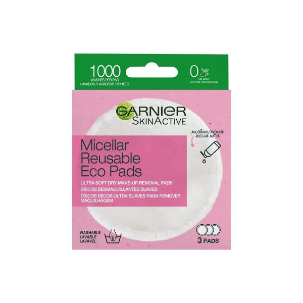 Discos Desmaquillantes Garnier Skinactive Lavable