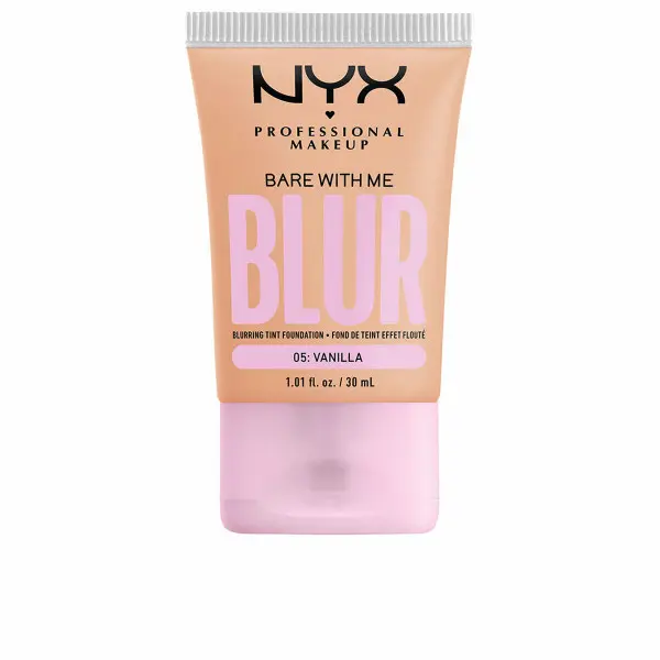 Base de Maquillaje Fluida NYX Bare With Me Blur Nº 05-vanilla 30 ml