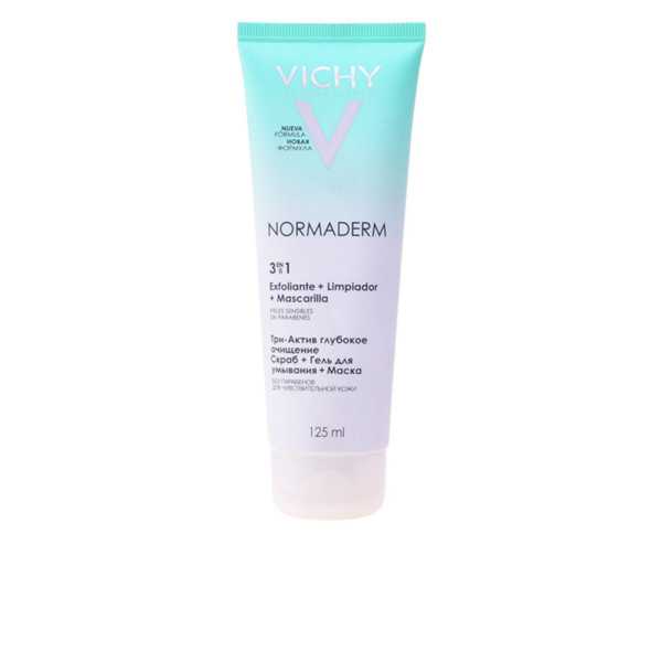 Exfoliante Facial 3 en 1 NORMADERM Vichy (125 ml)