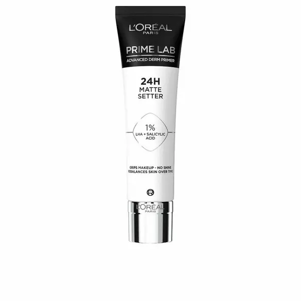 Prebase de Maquillaje L'Oreal Make Up Prime Lab 24 horas (30 ml)