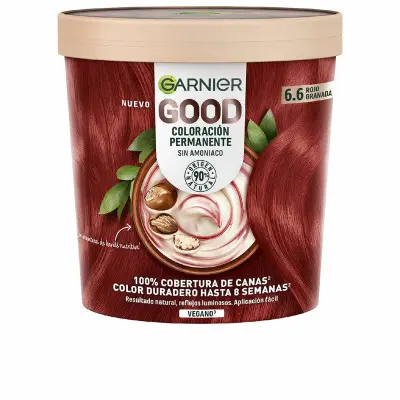 Tinte Permanente Garnier Good Nº 6.6 Rojo (1 unidad)