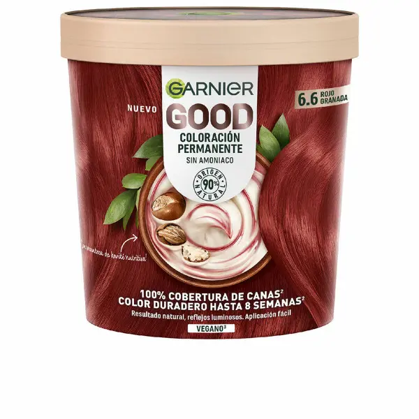 Tinte Permanente Garnier Good Nº 6.6 Rojo (1 unidad)