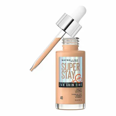 Base de Maquillaje Fluida Maybelline Super Stay Skin Tint Vitamina C N