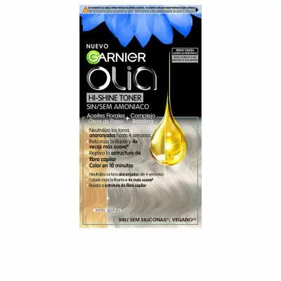 Semi-permanent Colourant Garnier Olia Hi-Shine Toner Ash Blonde Nº 9.