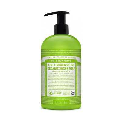 Jabón Líquido Dr Bronner's Lemongrass Lime 710 ml