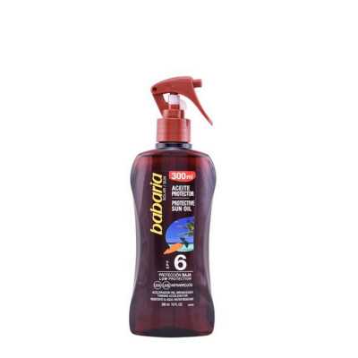 Tanning Oil Zanahoria Babaria 8410412029544 SPF 6 (300 ml) Spf 6 300 m