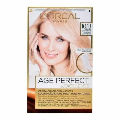 Tinte Permanente Antiedad Excellence Age Perfect L'Oreal Make Up Excel