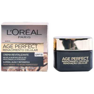 Crema de Día Nutritiva L'Oreal Make Up Age Perfect SPF 15 (50 ml) (50