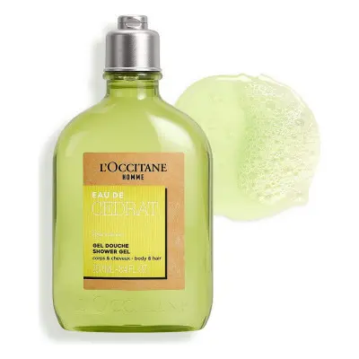 Gel de Ducha L'Occitane En Provence Homme 250 ml Lavanda Pimienta Nuez