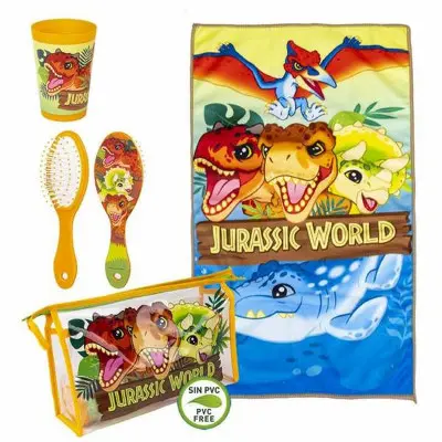 Child's Toiletries Travel Set Jurassic Park 4 Pieces