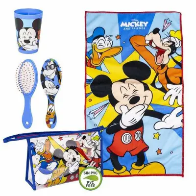 Set de Aseo Infantil para Viaje Mickey Mouse 4 Piezas