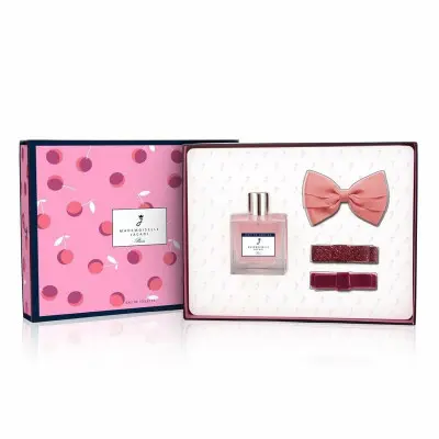 Child's Perfume Set Jacadi Paris Mademoiselle Petite Cerise 4 Pieces