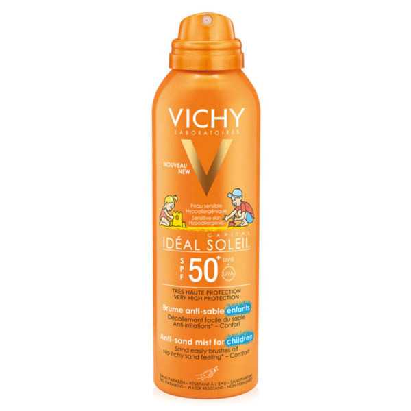 Spray Protector Solar Ideal Soleil Vichy MB001900 (200 ml) Spf 50 SPF 50+ 200 ml