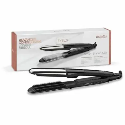 Plancha de Pelo Babyliss ST496E Negro Negro/Plateado