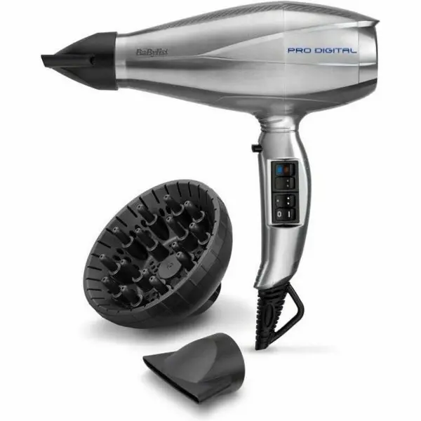 Hairdryer Babyliss Pro Digital 6000E 2200 W 2200 W Silver