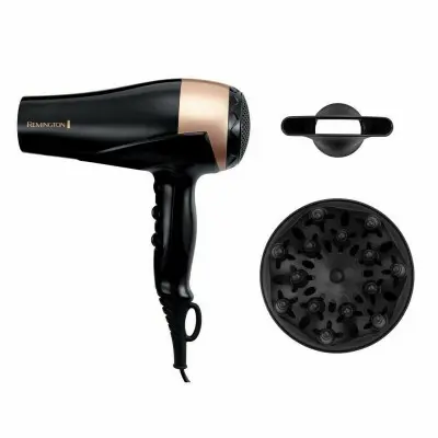 Secador de Pelo Remington Negro 2200 W (2200 W)