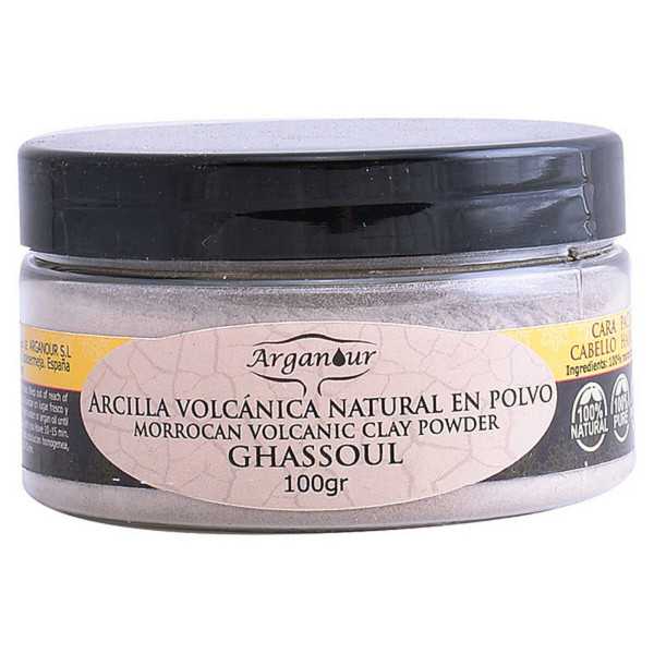 Mascarilla de Arcilla para Cara y Cabello Ghassoul Arganour (100 g)