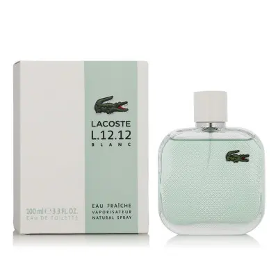 Perfume Hombre Lacoste L.12.12 Blanc Eau Fraîche EDT 100 ml